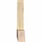 Ekena Millwork Portland Rough Sawn Timber Gable Bracket, Douglas Fir, 84"W x 24"H x 4"D x 6"F, 7/12 Pitch GBW084X24X0406POR00RDF - alternate 2